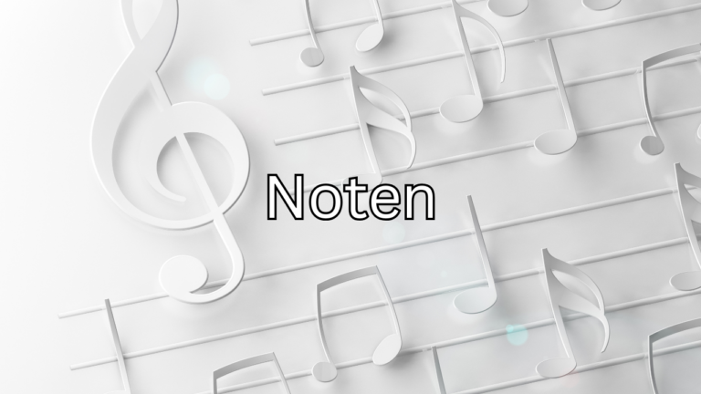 Noten: Das Sommerfest der Wiesentiere