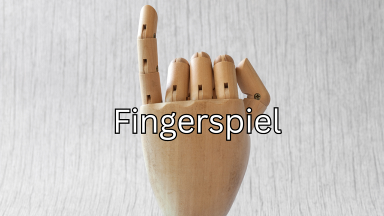 5 Muscheln am Strand-Fingerspiel